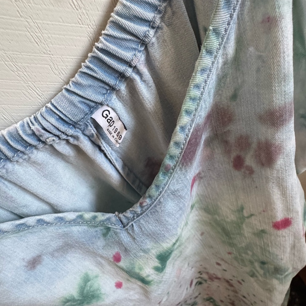 GAP Multicolor Tie-Dye Tank